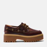Timberland TB0A2QDMD571 Scarpa da Barca Donna Marrone Scuro